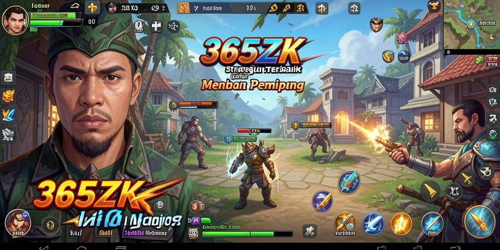 Tampilan menarik gameplay SLG dalam 365ZK.