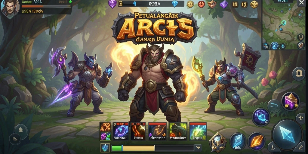 Screenshot gameplay 898A menampilkan aksi pertarungan yang mendebarkan.