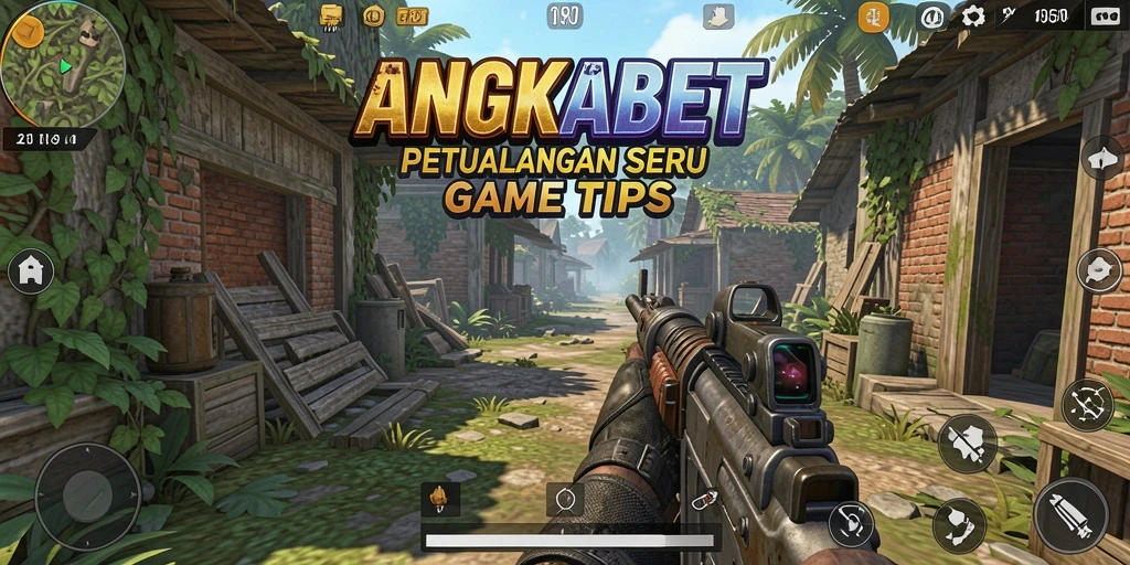 Tampilan dinamis gameplay ANGKABET yang mendebarkan.