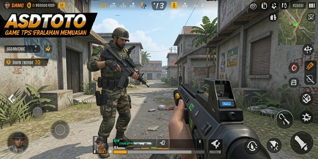 Gameplay seru ASDTOTO dengan aksi pertempuran yang mendebarkan.