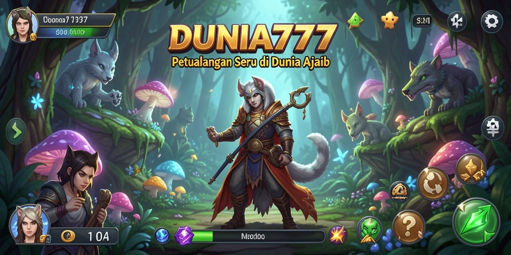 Gameplay DUNIA777 yang menakjubkan saat menjelajahi dunia petualangan.