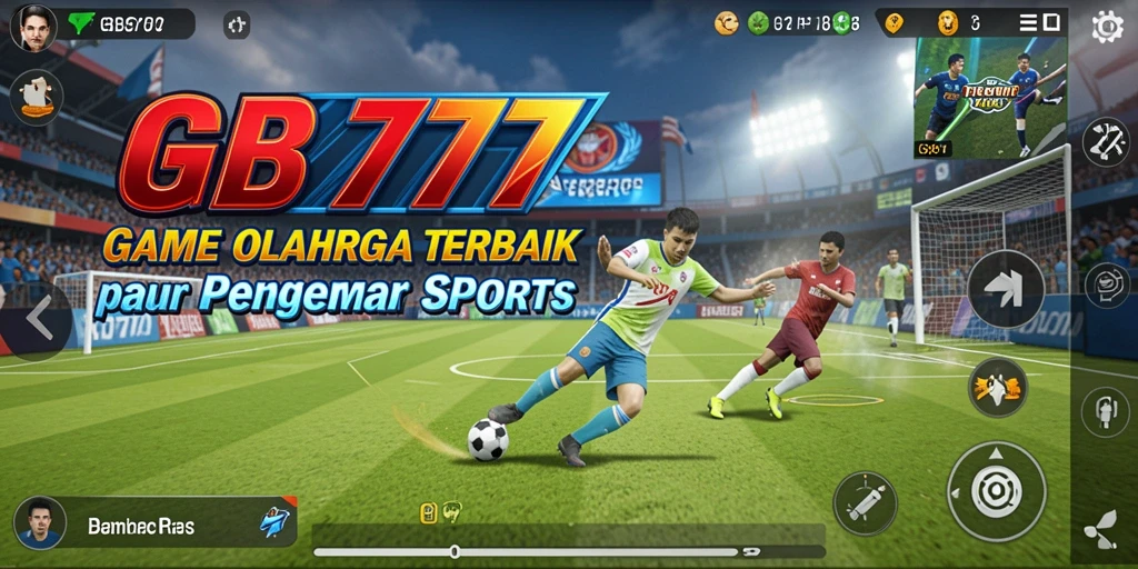 Tampilan mendebarkan dari gameplay olahraga di GB777.