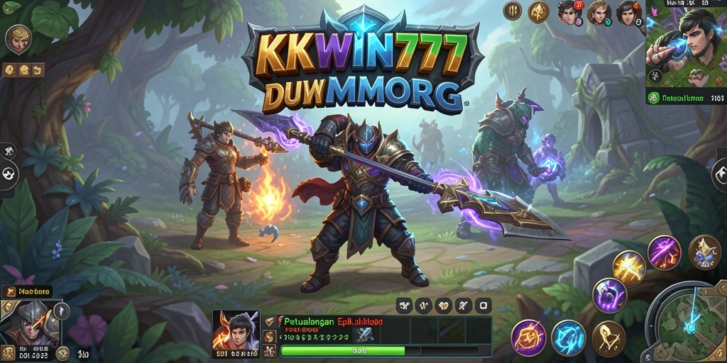 Gameplay menarik di KKWIN777 dengan petualangan MMORPG yang seru.