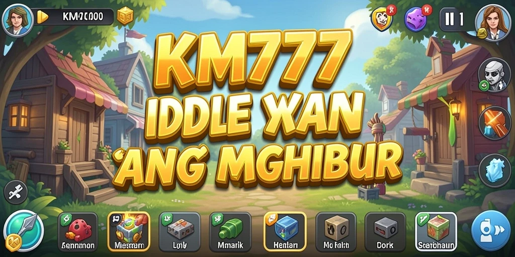 Tangkapan layar menunjukkan karakter yang sedang bertarung dalam gameplay Idle.
