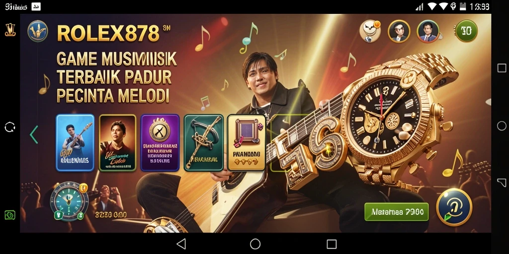 Tampilan gameplay <strong>ROLEX878</strong> yang seru dan interaktif.