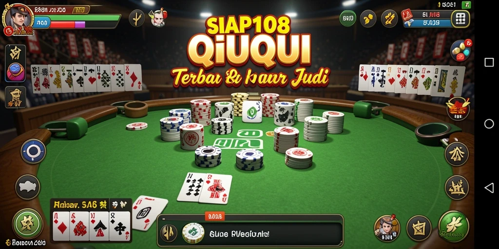 Tampilan gameplay menarik dari SIAP108 saat bermain QiuQiu.
