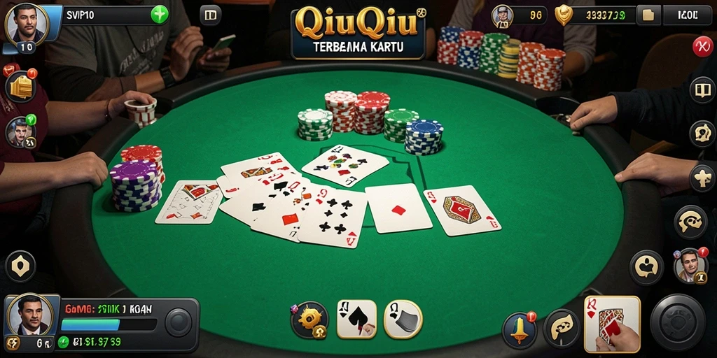 Tampilan screenshot gameplay QiuQiu yang seru dan menantang.